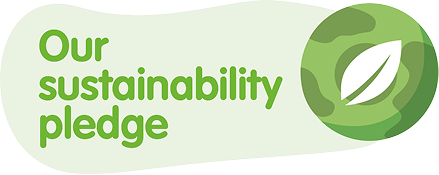 Our sustainability pledge