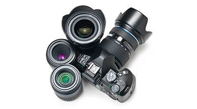 Camera and lenses