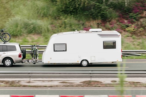 match caravan and car