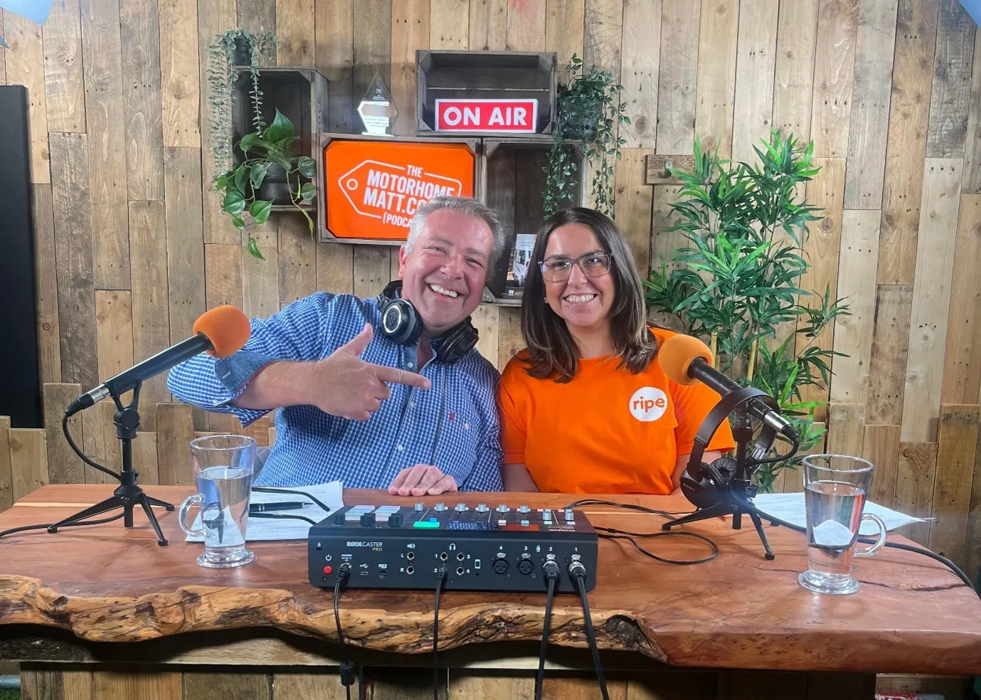 Mel and Matt Sims on the Motorhome Matt podcast