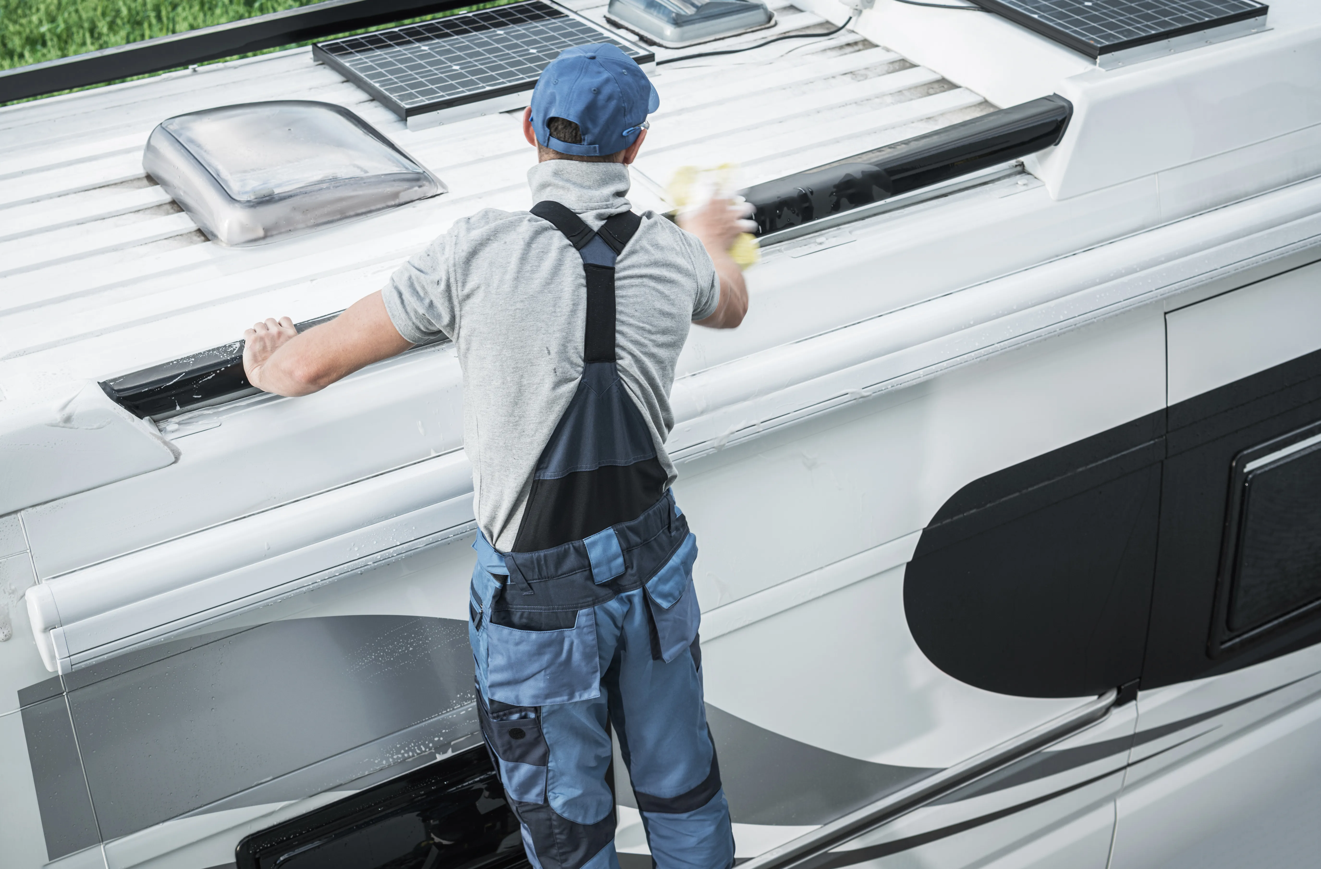 Top tips for cleaning a motorhome roof