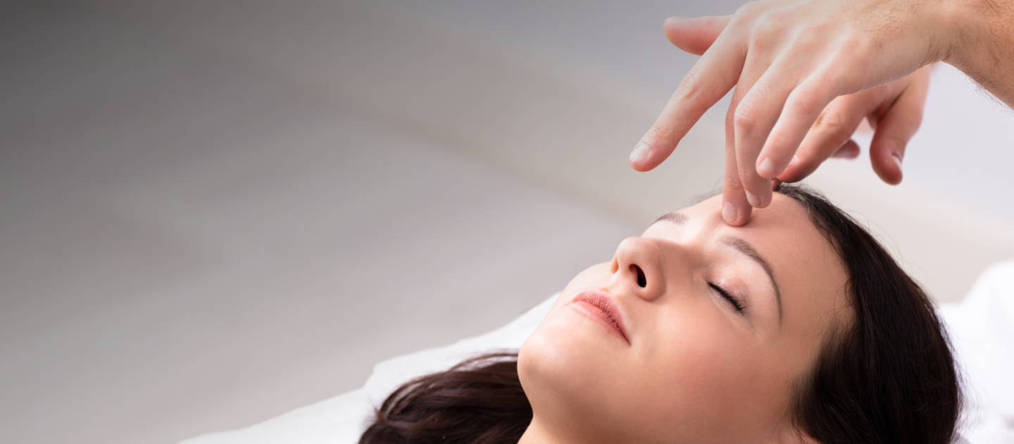 Reiki Insurance on the face