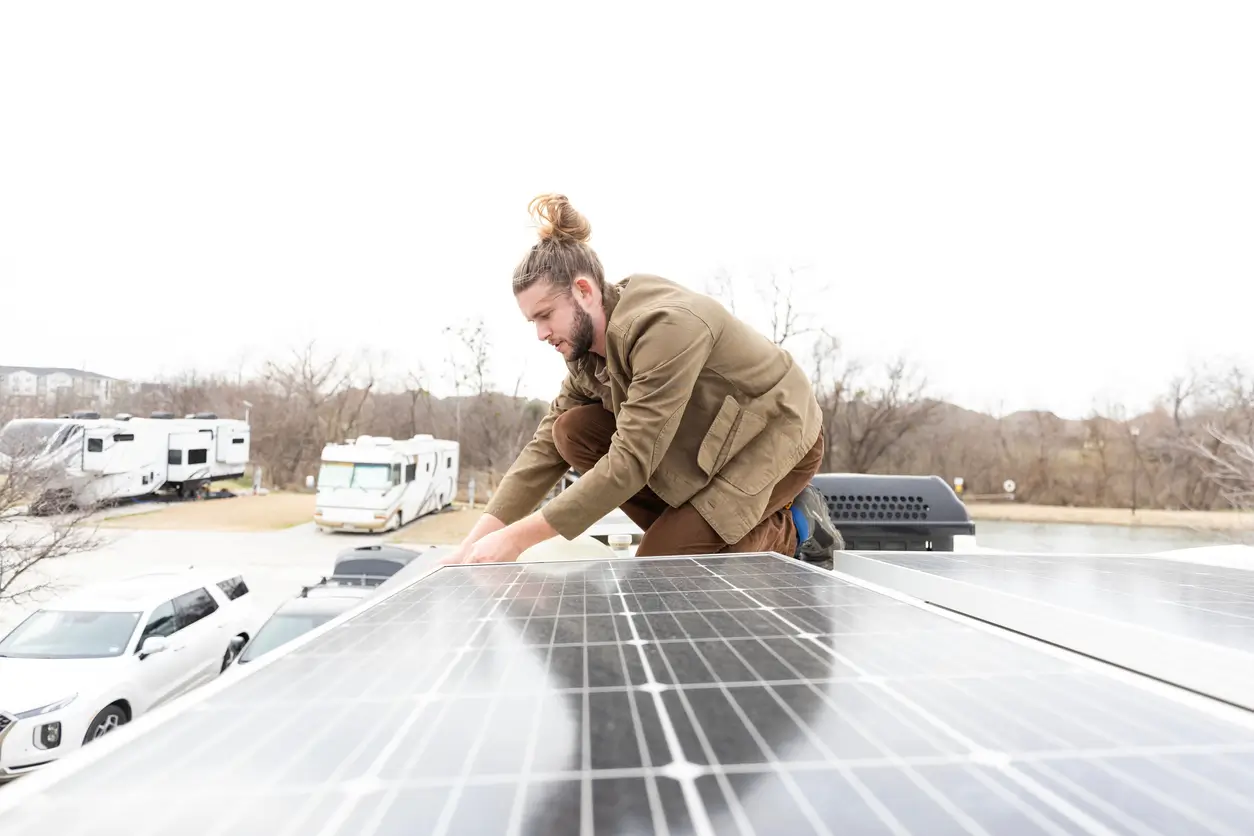 How to fit a solar panel to a caravan (step-by-step)