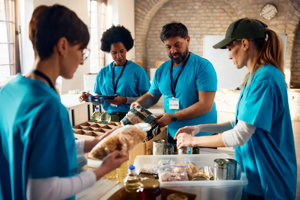 Food bank in the UK